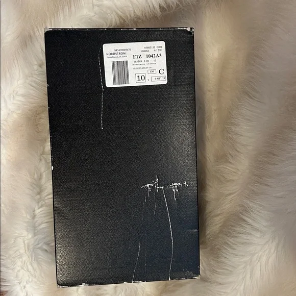 Ed Hardy high-top cracked leather over canvas, sneakers, tattoo shoes, size 10 - Picture 9 of 13